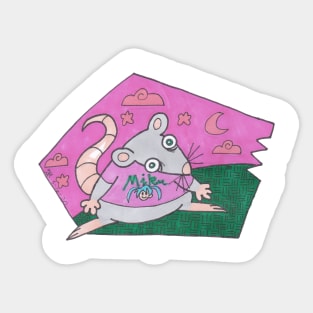 Little Rat Friend Sticker